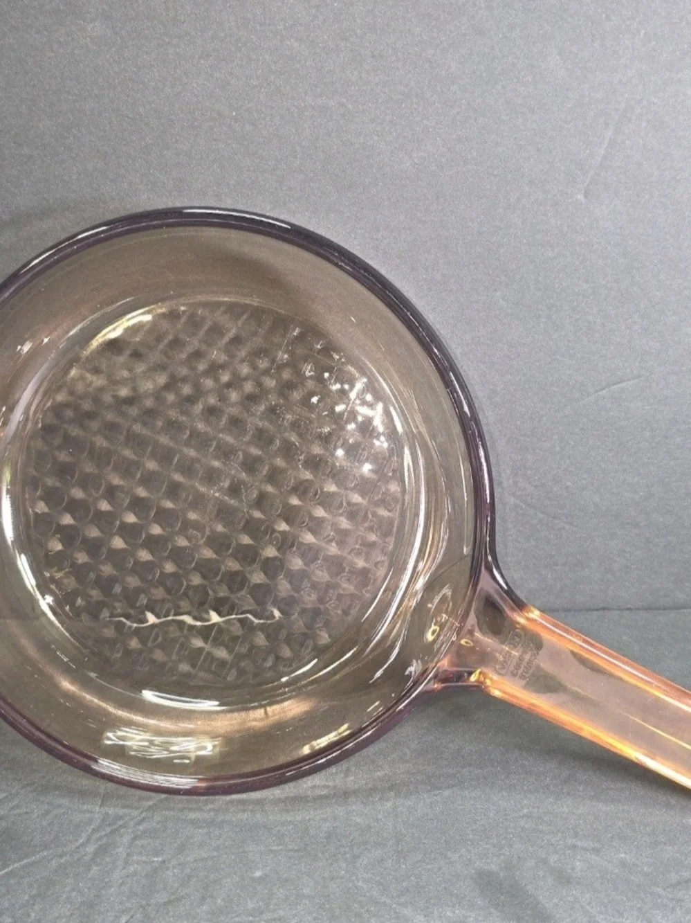 Vintage Vision Corning France Amber Glass 7